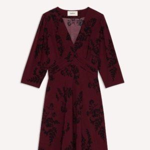 BRAND NEW ba&sh floral midi dress (with tag)